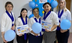 Апрель в синих тонах